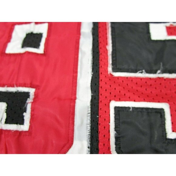Vintage NEW YORK #95 Legendary Classic Red Black Jersey Size XL X-Large Frayed - Picture 10 of 11